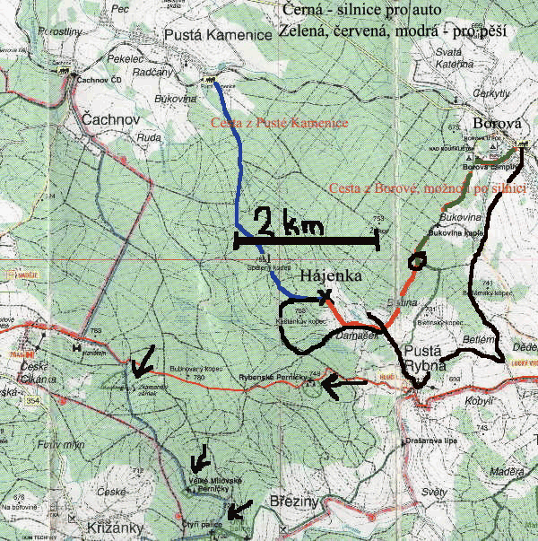 Mapa okol